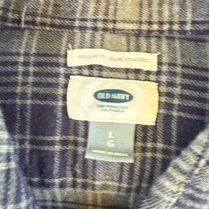 Old Navy Plaid Shirt men’s large